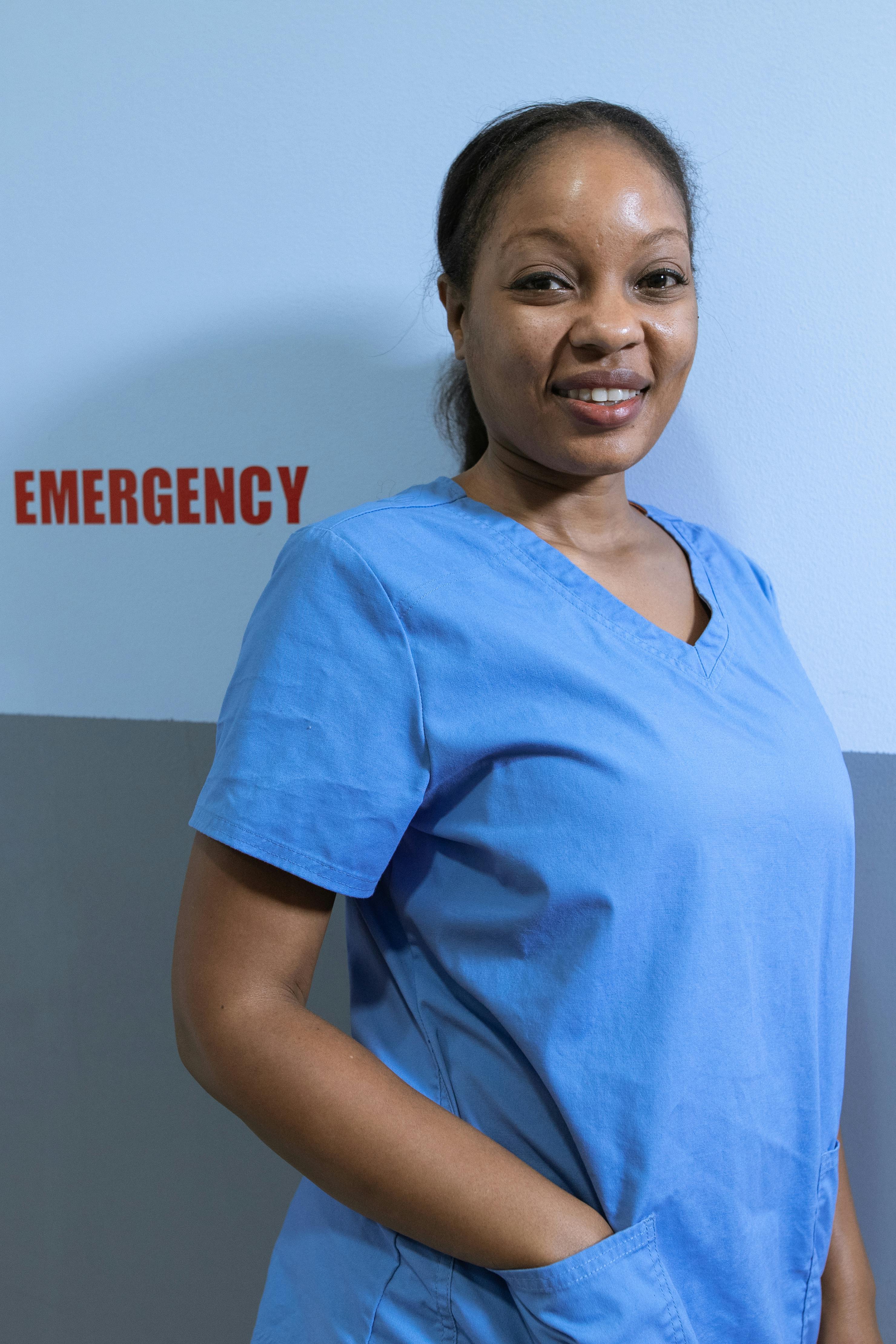 Caregiver with senior