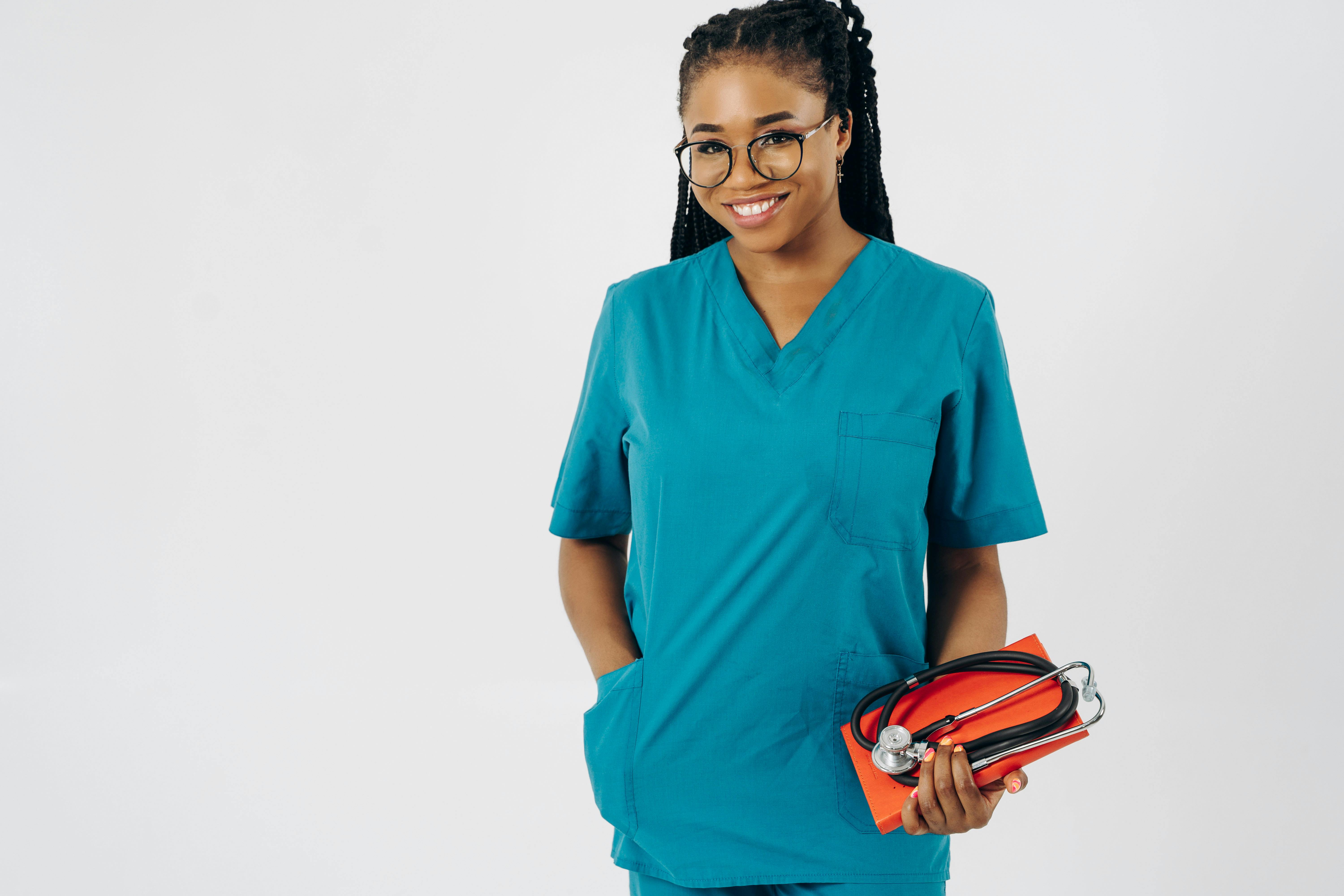 Caregiver with senior
